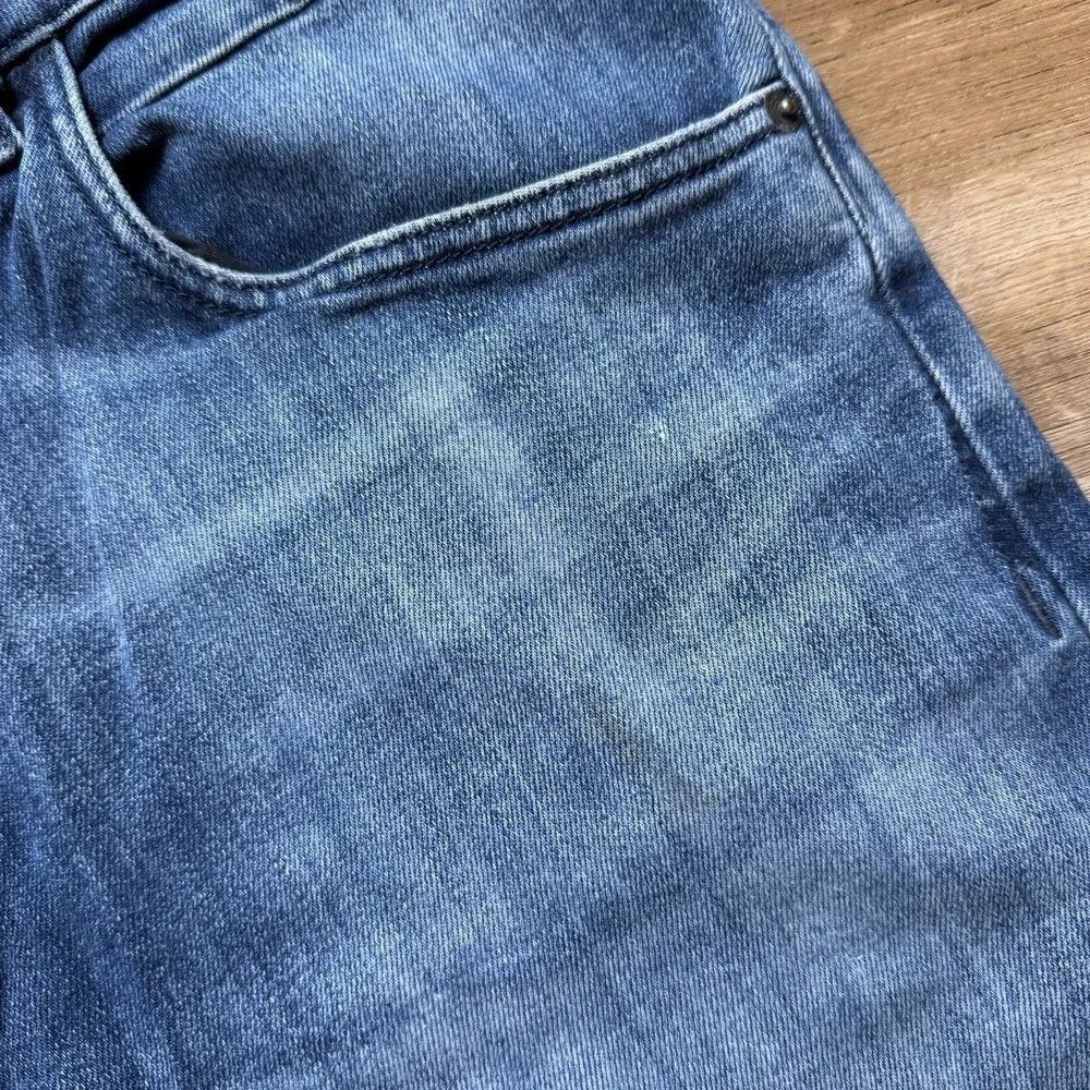 Diesel D-Bazer Jeans Men 36x34 Blue Tapered Stretch Thrashed Denim 0097Y